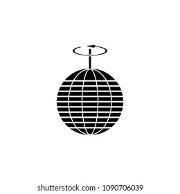 rotation of the earth icon. Element of science for mobile concept and web apps. Detailed rotation of the earth icon can be used for web and mobile. Premium icon on white background