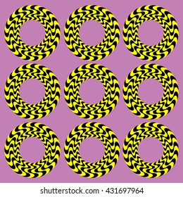 Rotation Effect Abstract Background Spin Pattern Stock Vector (Royalty ...