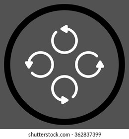 Rotation Flat Icon