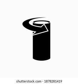 Rotation Icon. Rotating Symbol - Vector.