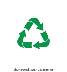Rotation Icon vector sign isolated for graphic and web design. Rotate arrow symbol template color editable on white background.