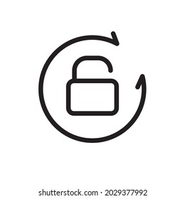 rotation lock icon, whether used on web, banners or buttons on mobile