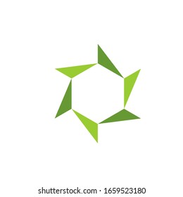 rotation logo vector modern template