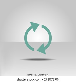 rotation pictogram.