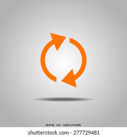 rotation pictogram.