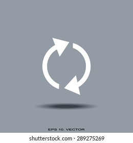 rotation pictogram.