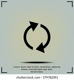 rotation pictogram