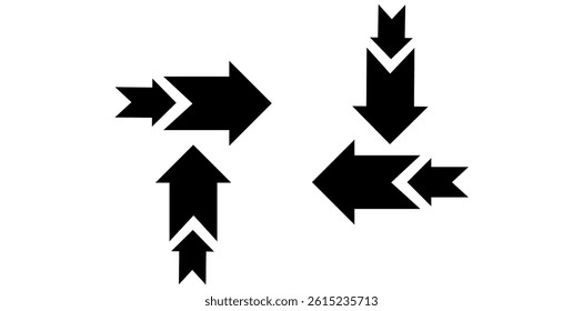 Rotation, Reload Arrows Set Vector Illustration.	