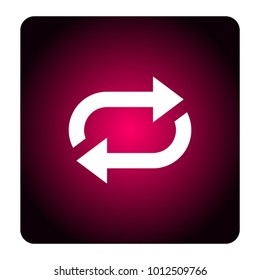 rotation sign icon