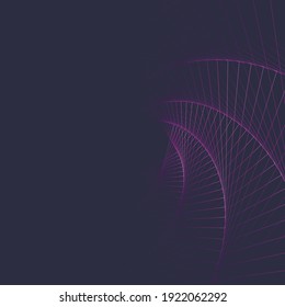 rotation square abstract geometric background, vector equilibrium