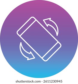 Rotation vector icon. Can be used for printing, mobile and web applications.