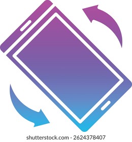 Rotation vector icon. Can be used for printing, mobile and web applications.