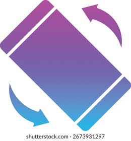 Rotation vector icon. Can be used for printing, mobile and web applications.