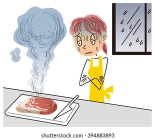 Rotten meat