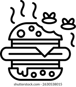 Verfaulter neuer kreativer Symboldesign-Vektor