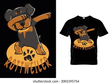 Rottweiler Dog Nice T-shirts Design