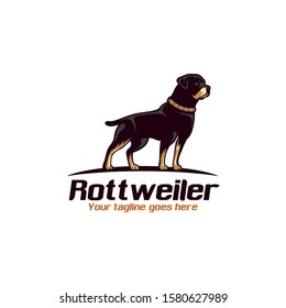 Rottweiler Logo - Dog Logo Great for Any Related Logo Brand Theme Activity or Company.