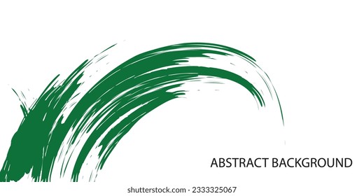 Rough abstract brush stroke background vector. Grunge texture surface dirt with monochrome, minimalist color.