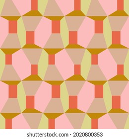 Rough angular seamless pattern for web, advertising, textiles, prints and any design projects. Geometric shapes will decorate any surface or thing and make it attractive.