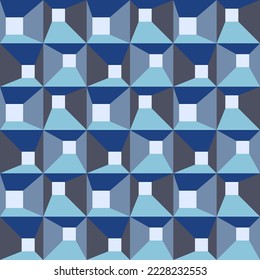 Rough angular seamless pattern for web, advertising, textiles, prints and any design projects. Geometric shapes will decorate any surface or thing and make it attractive.