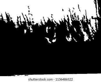 Rough Background. Modern Black and White Backround for Card, Flyer. Halftone Vector Texture for your Design. 