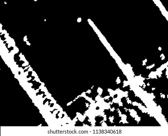 Rough Background. Modern Monochrome Backround for Poster, Cards. Halftone Vector Texture for your Design. 