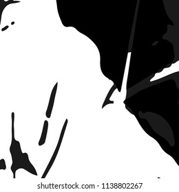 Rough Background. Modern Monochrome Backround for Banner, Poster. Halftone Vector Texture for your Design. 