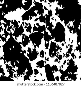 Rough Background. Retro Black and White Backround for Card, Flyer. Halftone Vector Texture for your Design. 