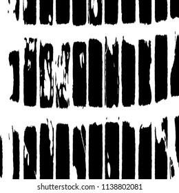 Rough Background. Retro Black and White Backround for Banner, Poster. Halftone Vector Texture for your Design. 