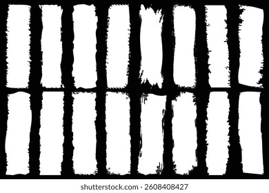 Rough Background. Retro Black and White Backround for Poster.Dirty and damaged. Detailed rough backdrop. Cards. Halftone Vector Texture for your Design