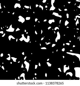 Rough Background. Retro Monochrome Backround for Poster, Cards. Halftone Vector Texture for your Design. 