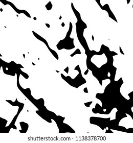 Rough Background. Trendy Monochrome Backround for Poster, Cards. Halftone Vector Texture for your Design. 
