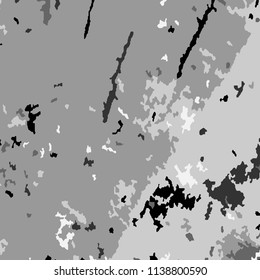 Rough Background. Trendy Monochrome Backround for Banner, Poster. Halftone Vector Texture for your Design. 