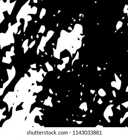 Rough Background. Urban Monochrome Backround for Print, Mobile and Web Applications. Halftone Vector Texture for your Design. 