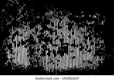 Rough black and white texture vector. Distressed overlay texture. Grunge background. Abstract halftone textured effect. Vector Illustration. Black isolated on white. EPS10.