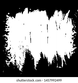 Rough black and white texture vector. Distressed overlay texture. Grunge background. Abstract textured effect. Vector Illustration. Black isolated on white background. EPS10.
