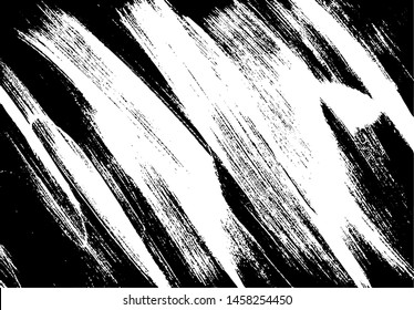 Rough black and white texture vector. Distressed overlay texture. Grunge background. Abstract textured effect. Vector Illustration. Black isolated on white background. EPS10.
