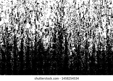 Rough black and white texture vector. Distressed overlay texture. Grunge background. Abstract textured effect. Vector Illustration. Black isolated on white background. EPS10.