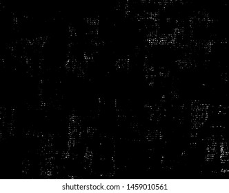 Rough black and white texture vector. Distressed overlay texture. Grunge background. Abstract textured effect. Vector Illustration. Black isolated on white background. EPS10.