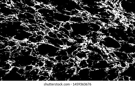 Rough black and white texture vector. Distressed overlay texture. Grunge background. Abstract textured effect. Vector Illustration. Black isolated on white background. EPS10.
