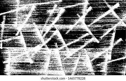 Rough black and white texture vector. Distressed overlay texture. Grunge background. Abstract textured effect. Vector Illustration. Black isolated on white background. EPS10.