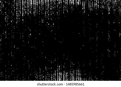 Rough black and white texture vector. Distressed overlay texture. Grunge background. Abstract textured effect. Vector Illustration. Black isolated on white background. EPS10.