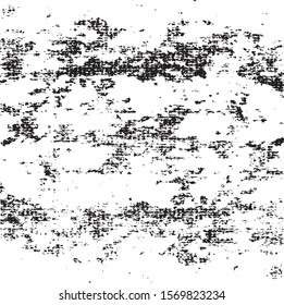 Rough black and white texture vector. Distressed overlay texture. Grunge background. Abstract textured effect. Vector Illustration. Black isolated on white background. EPS10.
