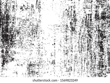 Rough black and white texture vector. Distressed overlay texture. Grunge background. Abstract textured effect. Vector Illustration. Black isolated on white background. EPS10.