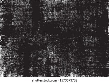 Rough black and white texture vector. Distressed overlay texture. Grunge background. Abstract textured effect. Vector Illustration. Black isolated on white background. EPS10.