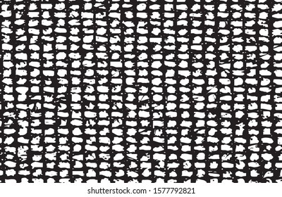 Rough black and white texture vector. Distressed overlay texture. Grunge background. Abstract textured effect. Vector Illustration. Black isolated on white background. EPS10.