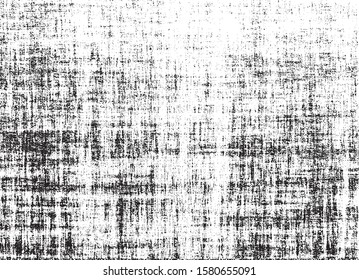 Rough black and white texture vector. Distressed overlay texture. Grunge background. Abstract textured effect. Vector Illustration. Black isolated on white background. EPS10.