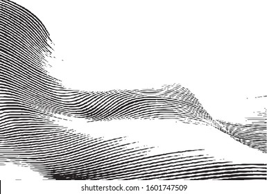 Rough black and white texture vector. Distressed overlay texture. Grunge background. Abstract textured effect. Vector Illustration. Black isolated on white background. EPS10.