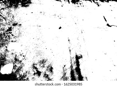 Rough black and white texture vector. Distressed overlay texture. Grunge background. Abstract textured effect. Vector Illustration. Black isolated on white background. EPS10.