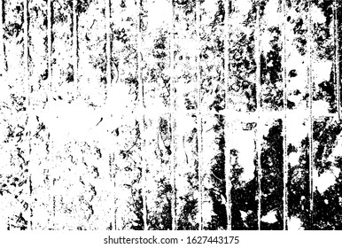 Rough black and white texture vector. Distressed overlay texture. Grunge background. Abstract textured effect. Vector Illustration. Black isolated on white background. EPS10.